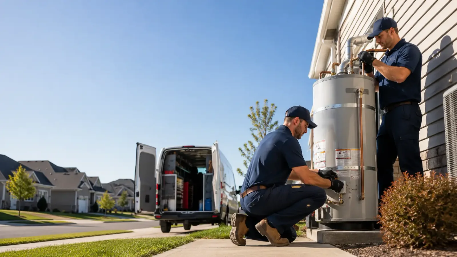 Water Heater Installation in Texhoma, TX